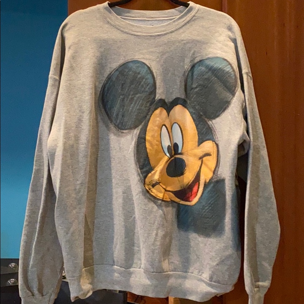 Cozy Mickey Mouse Sweatshirt